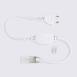 Câble Rectificateur pour Gaine Néon LED Flexible 7.5W/m 220V AC 120 LED/m Semi-circulaire 180° Monochrome IP67