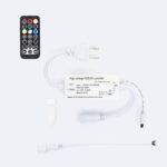 Gaine LED Ronde RGB de 36 LED/m et IP65 alimenté en 220V AC
