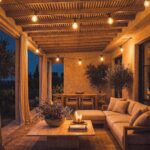 Guirlande LED Extérieure avec 5 Douilles B22 5m Noir IP44 – Image 9