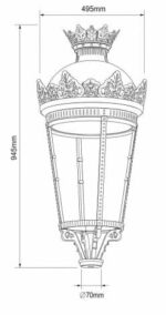 Lampadaire LED Fernandina LUMILEDS – Image 2