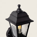 Lampe Murale Extérieure Sennen Noire