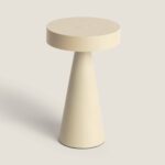 Lampe à Poser LED Métal sans Fil pour Extérieur Catinca Beige