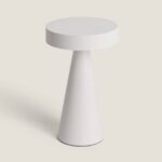 Lampe à Poser LED Métal sans Fil pour Extérieur Catinca Blanc