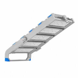 Projecteur LED 1500W Stadium Professionnel Gris LUMILEDS 170 lm/W IP66 INVENTRONICS Dimmable 0-10 V 60º Blanc chaud 3000K