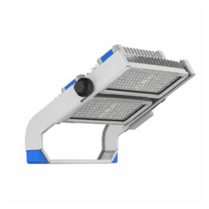 Projecteur LED 600 W Stadium Professionnel Gris LUMILEDS 170 lm/W IP66 INVENTRONICS Dimmable 0-10 V Blanc froid 30º 5000K 408