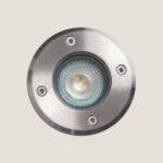 Spot Extérieur Encastrable au Sol Basculant Inox GU10 – Image 2