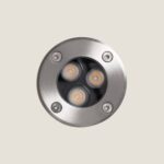 Spot Extérieur LED 3W Solid Encastrable au Sol Inox – Image 3