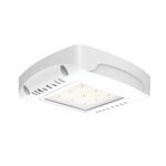 Spot LED Canopy Spécial Stations-service LUMILEDS 150 lm/W SOSEN Dimmable 0-10 V 100 W 15000 lm – Image 2