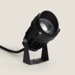 Spot LED Extérieur sur Piquet Zen Blanc chaud 3000K 12 W 80 mm 320 mm