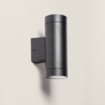 Applique Murale Extérieure Aluminium Éclairage Double Face Oakham