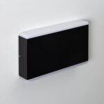 Applique extérieure LED rectangulaire noire double face alu – Image 14