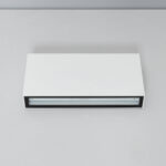 Applique murale extérieure LED blanche alu double-face – Image 4