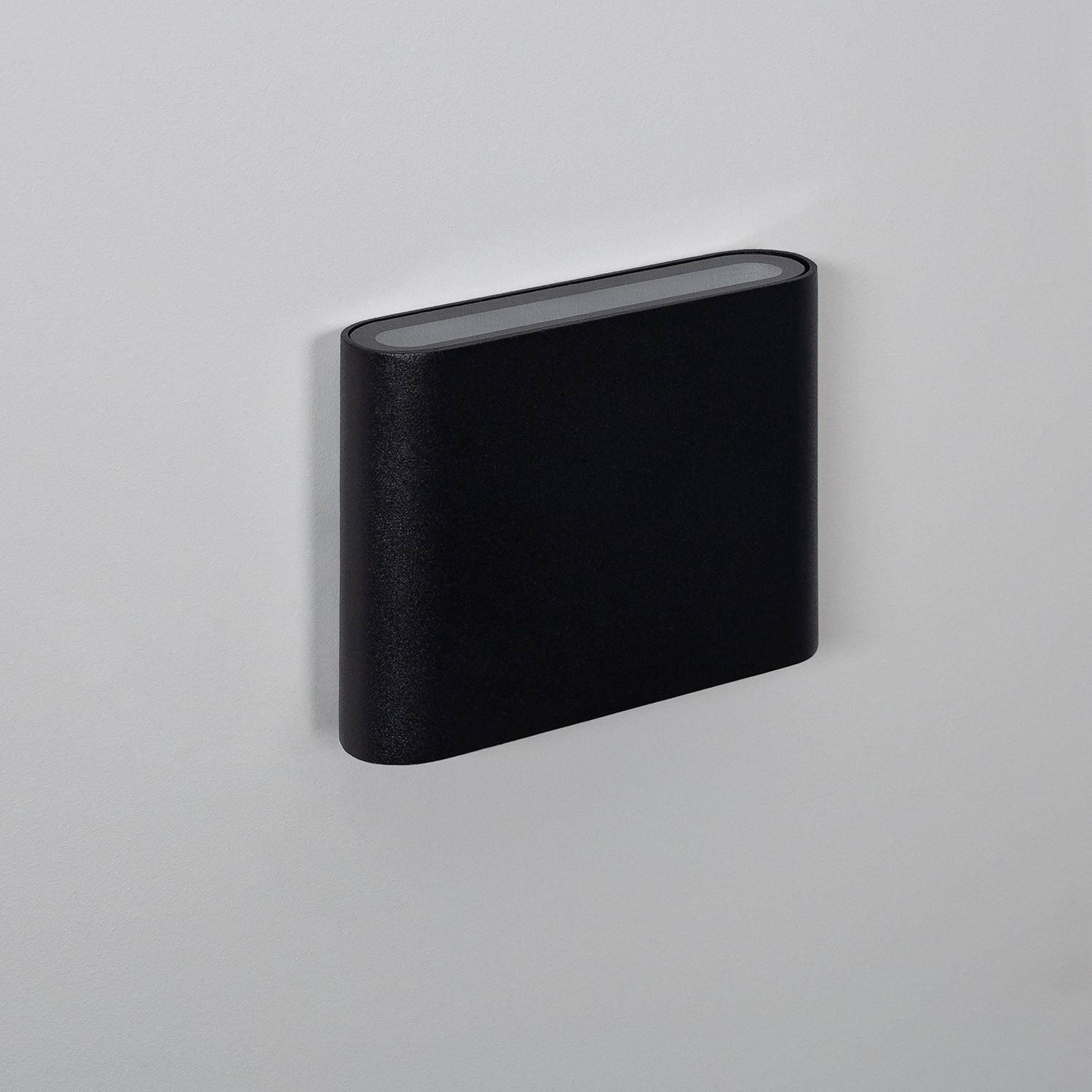Applique Murale Extérieure LED Éclairage Double Face Aluminium Luming Blanc chaud 2700K Noir 6 W 90 mm x 30 mm x 115 mm ↔11 cm 84.3 lm/W Applique Murale Extérieure LED Éclairage Double Face Aluminium Luming Blanc chaud 2700K Noir 6 W 90 mm x 30 mm x 115 mm ↔11 cm 84.3 lm/W