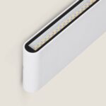 Applique Murale Extérieure LED Éclairage Double Face Aluminium Luming Blanc neutre 4000K Blanc 20 W 98 mm x 40 mm x 300 mm ↔30 cm – Image 2