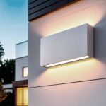 Applique Murale Extérieure LED Éclairage Double Face Aluminium Luming II Blanc chaud 2700K Blanc 12 W 90 mm x 175 mm x 30 mm ↔17 cm 100 lm/W – Image 2