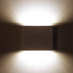 Applique Murale Extérieure LED Éclairage Double Face Aluminium Luming II Blanc chaud 2700K Blanc 6 W 90 mm x 30 mm x 115 mm ↔11 cm 84 lm/W – Image 3