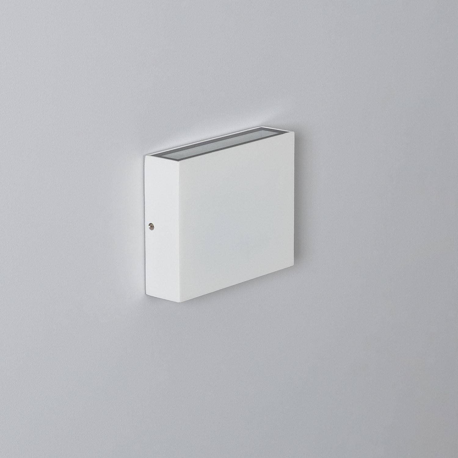Applique Murale Extérieure LED Éclairage Double Face Aluminium Luming II Blanc chaud 2700K Blanc 6 W 90 mm x 30 mm x 115 mm ↔11 cm 84 lm/W Applique Murale Extérieure LED Éclairage Double Face Aluminium Luming II Blanc chaud 2700K Blanc 6 W 90 mm x 30 mm x 115 mm ↔11 cm 84 lm/W