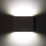Applique Murale Extérieure LED Éclairage Double Face Aluminium Luming II Blanc neutre 4000K Blanc 6 W 90 mm x 115 mm x 30 mm ↔11 cm 84 lm/W – Image 3