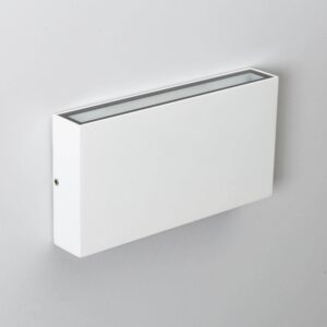 Applique Murale Extérieure LED Éclairage Double Face Aluminium Luming II Sélectionnable (chaud-neutre) 2700K - 3300K - 4000K Blanc 12 W 90 mm x 175 mm x 30 mm ↔17 cm 100 lm/W