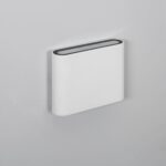 Applique Murale Extérieure LED Éclairage Double Face Aluminium Luming Sélectionnable (chaud-neutre) 2700K - 3300K - 4000K Blanc 6 W 90 mm x 30 mm x 115 mm ↔11 cm 84.3 lm/W