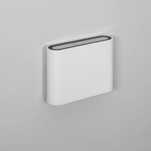 Applique Murale Extérieure LED Éclairage Double Face Aluminium Luming Sélectionnable (chaud-neutre) 2700K - 3300K - 4000K Blanc 6 W 90 mm x 30 mm x 115 mm ↔11 cm 84.3 lm/W