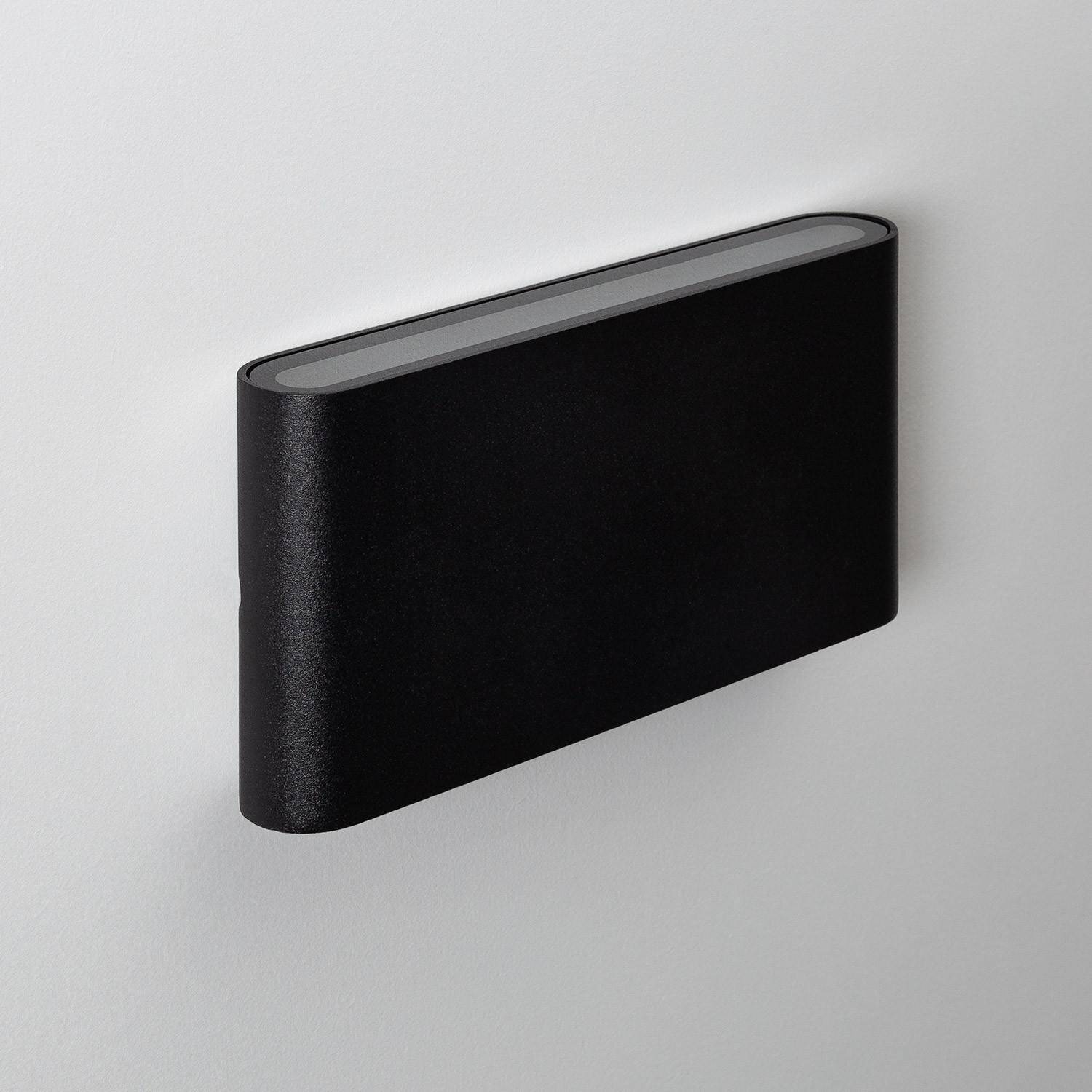 Applique Murale Extérieure LED Éclairage Double Face Aluminium Luming Sélectionnable (chaud-neutre) 2700K - 3300K - 4000K Noir 12 W 90 mm x 30 mm x 175 mm ↔17 cm 100 lm/W Applique Murale Extérieure LED Éclairage Double Face Aluminium Luming Sélectionnable (chaud-neutre) 2700K - 3300K - 4000K Noir 12 W 90 mm x 30 mm x 175 mm ↔17 cm 100 lm/W
