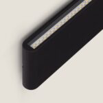 Applique Murale Extérieure LED Éclairage Double Face Aluminium Luming Sélectionnable (chaud-neutre) 2700K - 3300K - 4000K Noir 20 W 98 mm x 40 mm x 300 mm ↔30 cm – Image 2