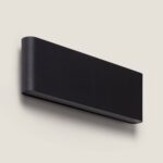 Applique Murale Extérieure LED Éclairage Double Face Aluminium Luming Sélectionnable (chaud-neutre) 2700K - 3300K - 4000K Noir 20 W 98 mm x 40 mm x 300 mm ↔30 cm