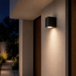Applique murale extérieure cubique noire PC/ABS GU10 – Image 9