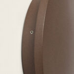Applique murale extérieure LED CCT ronde aluminium Ø23cm rouille – Image 3