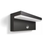 Applique Murale LED Extérieure PHILIPS Bustan 2x4.5W avec détecteur de Mouvement