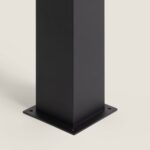 Balise extérieure sur pied 74 cm noire avec prise étanche Schuko – Image 16