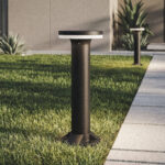 Balise LED extérieure sur pied 40 cm noire aluminium IP65 – Image 6