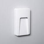 Balise Extérieure LED 3W Saillie Murale Rectangulaire Nilsa Blanc neutre 4000K Blanc – Image 3