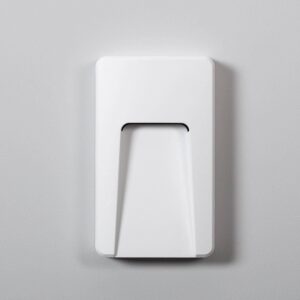 Balise Extérieure LED 3W Saillie Murale Rectangulaire Nilsa Blanc neutre 4000K Blanc