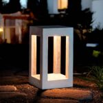 Balise Extérieure LED Dimmable 6W Ciment Blynte 35 cm – Image 2