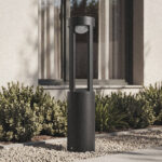 Balise LED extérieure sur pied 60 cm noire aluminium IP65 – Image 9
