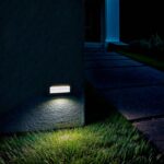Balise encastrée murale extérieure rectangulaire LED blanche – Image 14