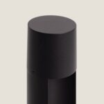 Balise sur pied extérieure aluminium noire 600 mm GU10 – Image 2