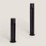 Balise sur pied extérieure aluminium noire 600 mm GU10 – Image 6