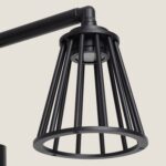 Balise LED sur pied extérieure noire aluminium 95 cm IP65 – Image 7