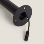 Balise LED sur pied extérieure noire aluminium 95 cm IP65 – Image 9
