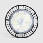 Cloche LED industrielle noire suspension dimmable 0-10V IP65 – Image 3