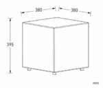 Lampe cube LED extérieure rechargeable blanche ABS RGB+CCT IP65 – Image 11