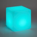 Cube LED RGBW rechargeable blanc 40 cm IP65 télécommande – Image 22