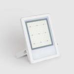 Projecteur LED 100W Dimmable TRIAC 170 lm/W IP65 ELEGANCE Slim PRO Blanc 120º Blanc chaud 3000K