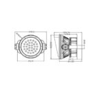 Projecteur LED 150W 130 lm/W IP65 RGBW DMX LEDNIX – Image 5