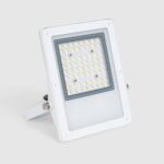 Projecteur LED 50W Dimmable TRIAC 170 lm/W IP65 ELEGANCE Slim PRO Blanc 90º Blanc neutre 4000K