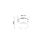 Spot LED Extérieur 3W Solid Encastrable Sol Inox – Image 5