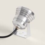 Spot extérieur LED sur support RGB 12V alu IP67 télécommande – Image 6